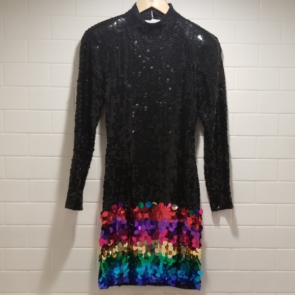 Disco Party Dress 70s and 80s vintage - Picture 6 of 10